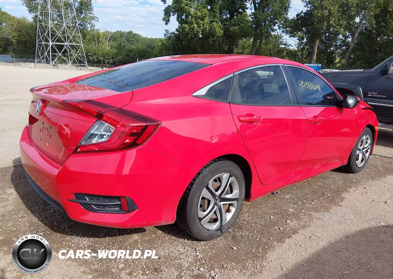 2018 Honda Civic Lx VIN:2HGFC2F52JH568961 - 4
