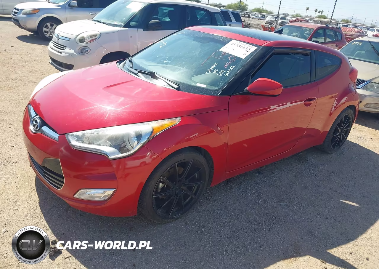 2017 Hyundai Veloster Value Edition VIN:KMHTC6ADXHU323156 - 2