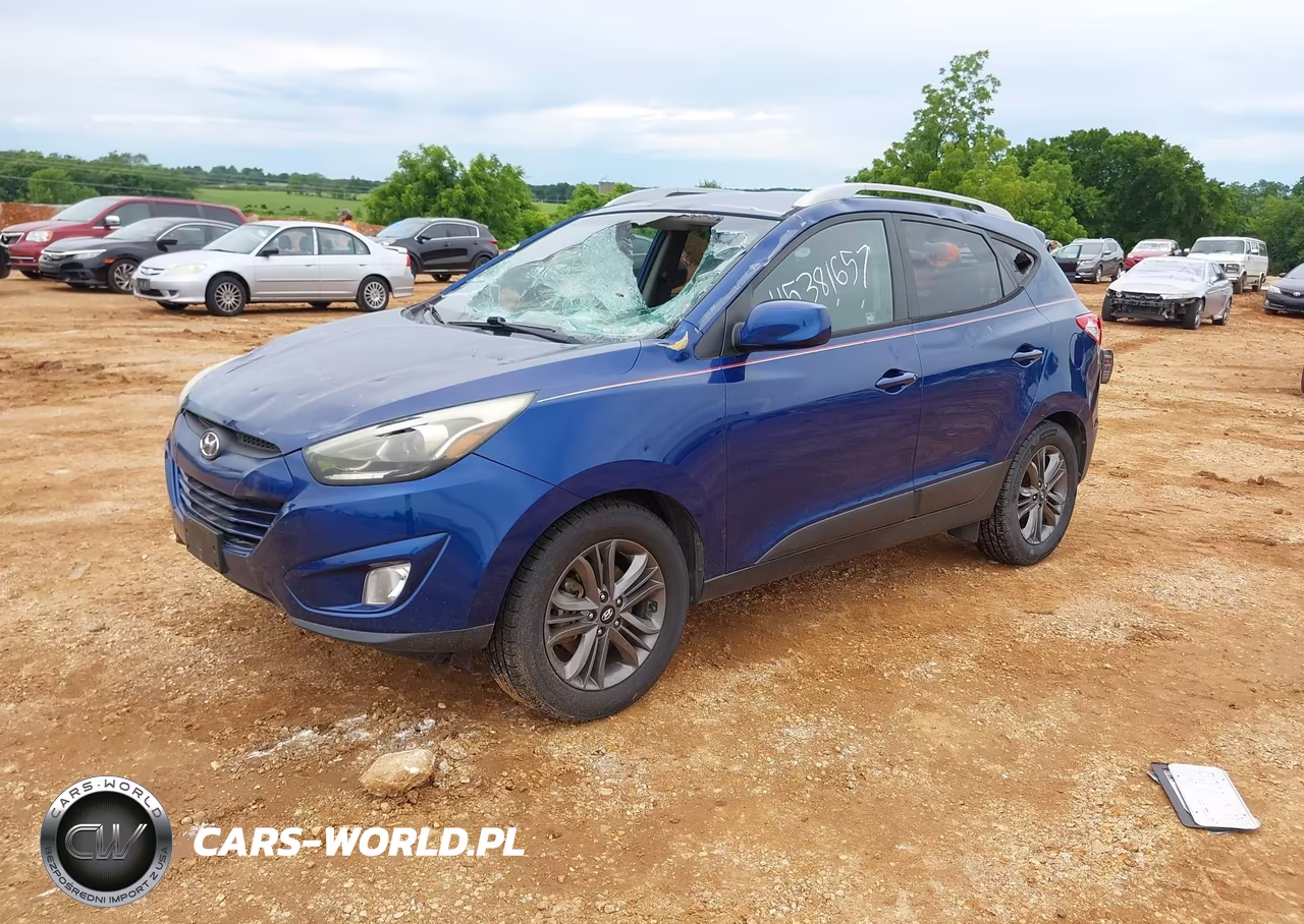 2014 Hyundai Tucson Se VIN:KM8JU3AG1EU888162 - 2