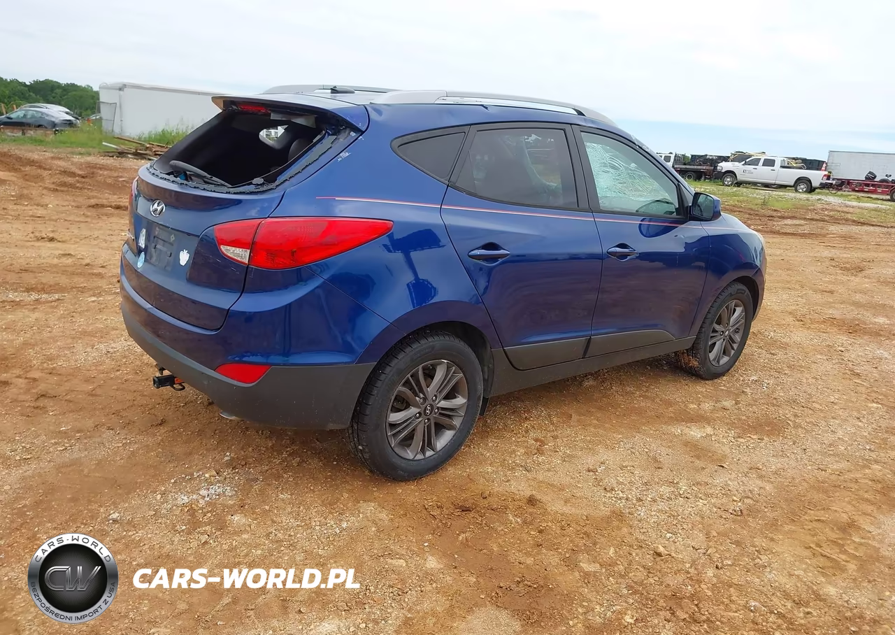 2014 Hyundai Tucson Se VIN:KM8JU3AG1EU888162 - 4