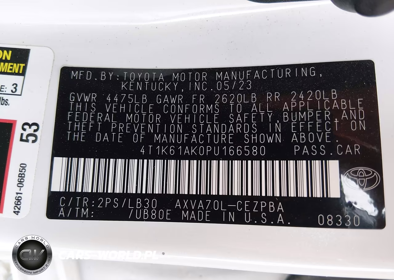 2023 Toyota Camry Xse VIN:4T1K61AK0PU166580 - 9