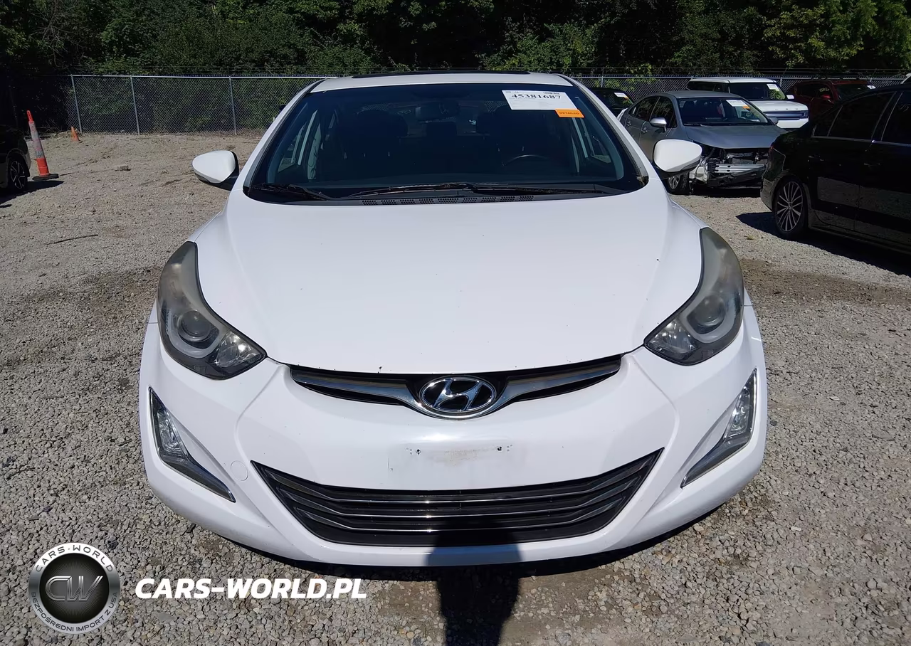 2015 Hyundai Elantra Sport VIN:KMHDH4AH9FU382886 - 12
