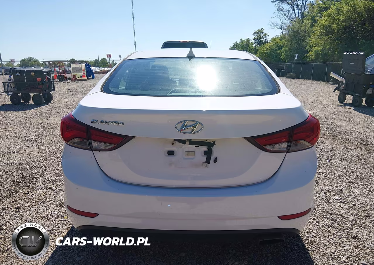 2015 Hyundai Elantra Sport VIN:KMHDH4AH9FU382886 - 16