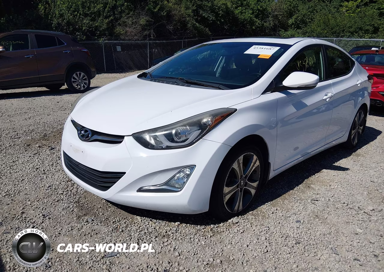 2015 Hyundai Elantra Sport VIN:KMHDH4AH9FU382886 - 2