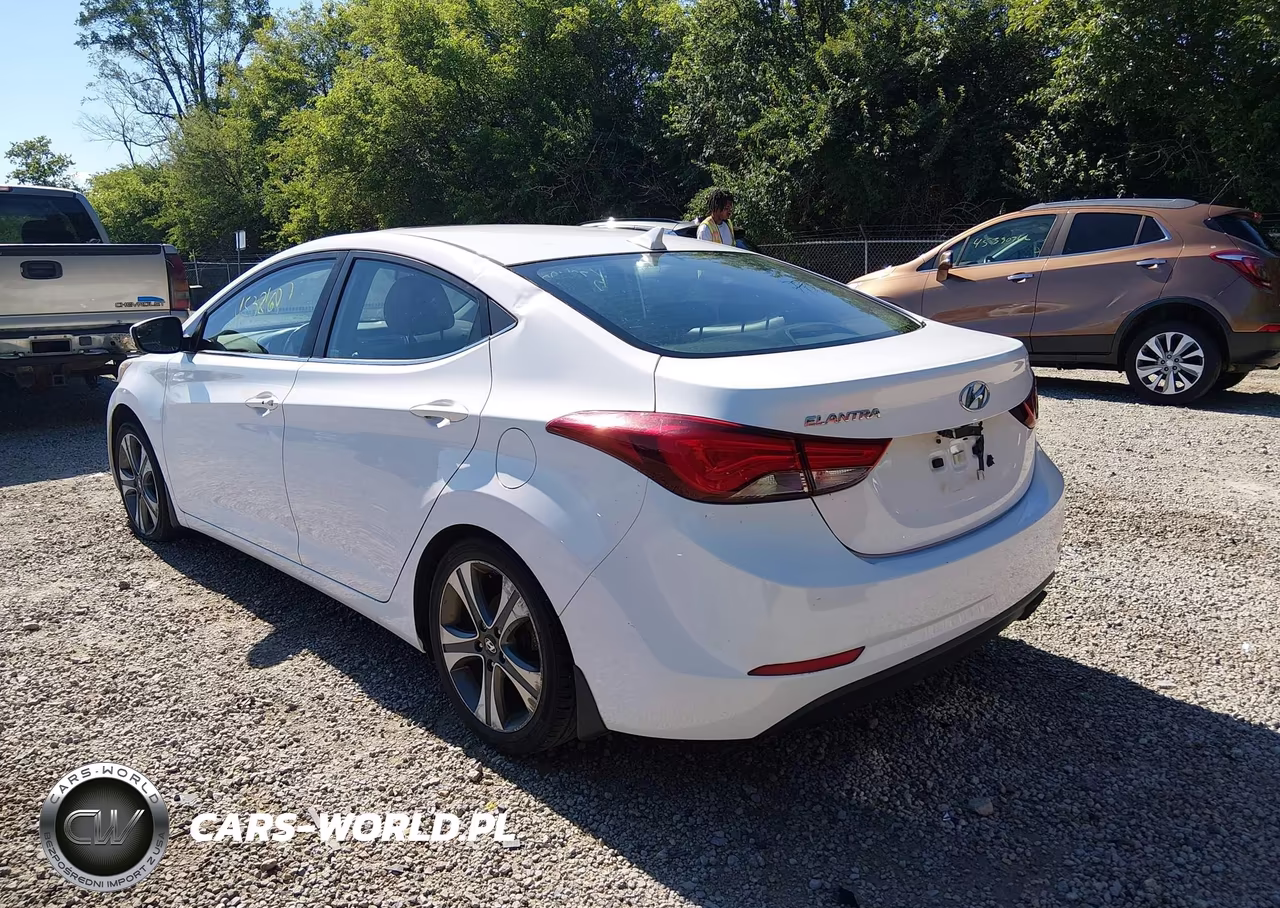 2015 Hyundai Elantra Sport VIN:KMHDH4AH9FU382886 - 3