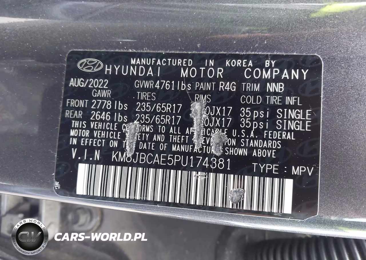 2023 Hyundai Tucson Sel VIN:KM8JBCAE5PU174381 - 9