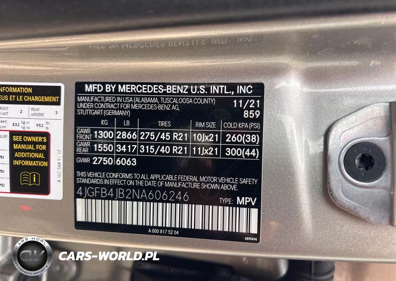 2022 Mercedes-Benz Gle 350 VIN:4JGFB4JB2NA606246 - 9