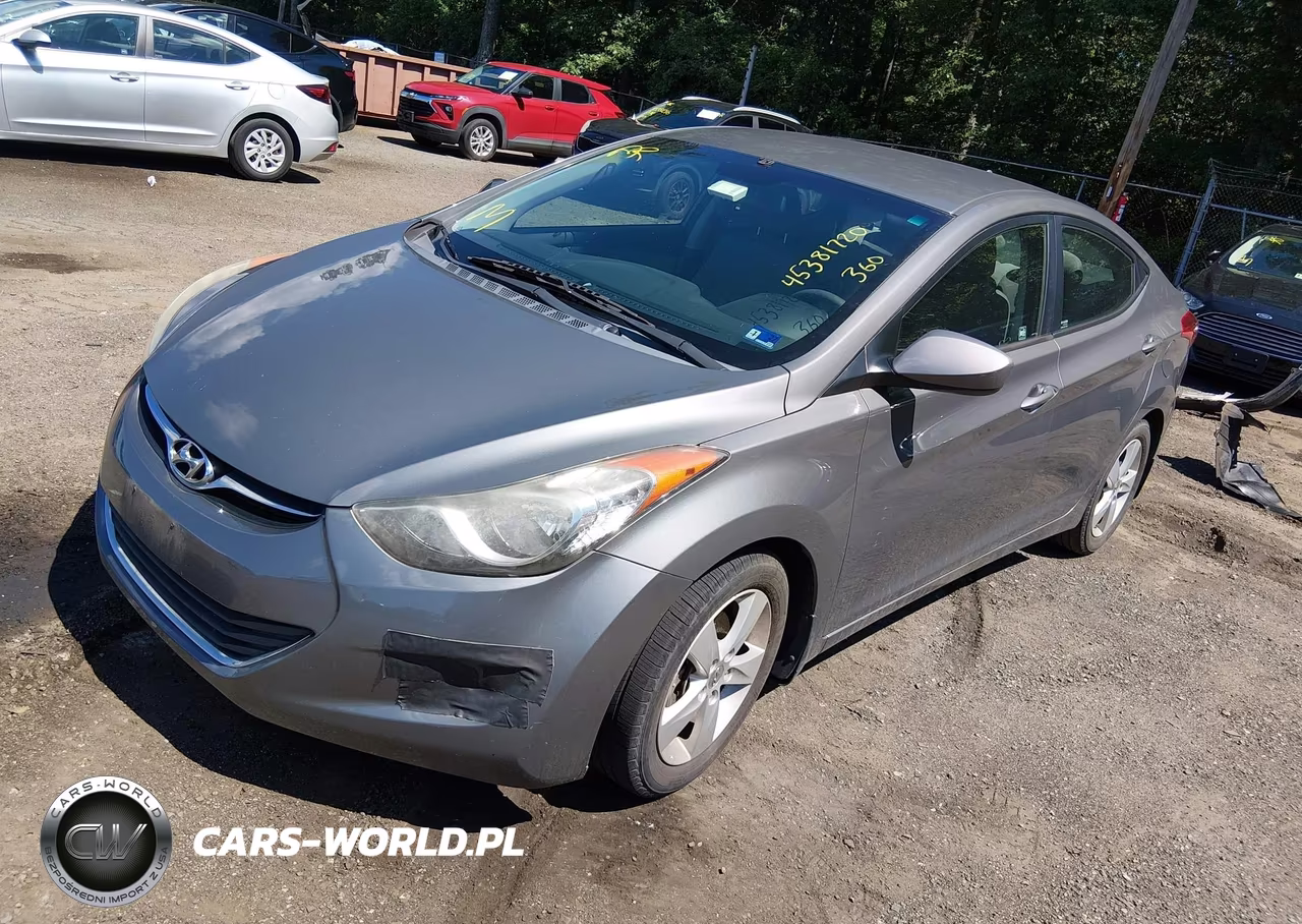2013 Hyundai Elantra Gls VIN:5NPDH4AE3DH368838 - 2