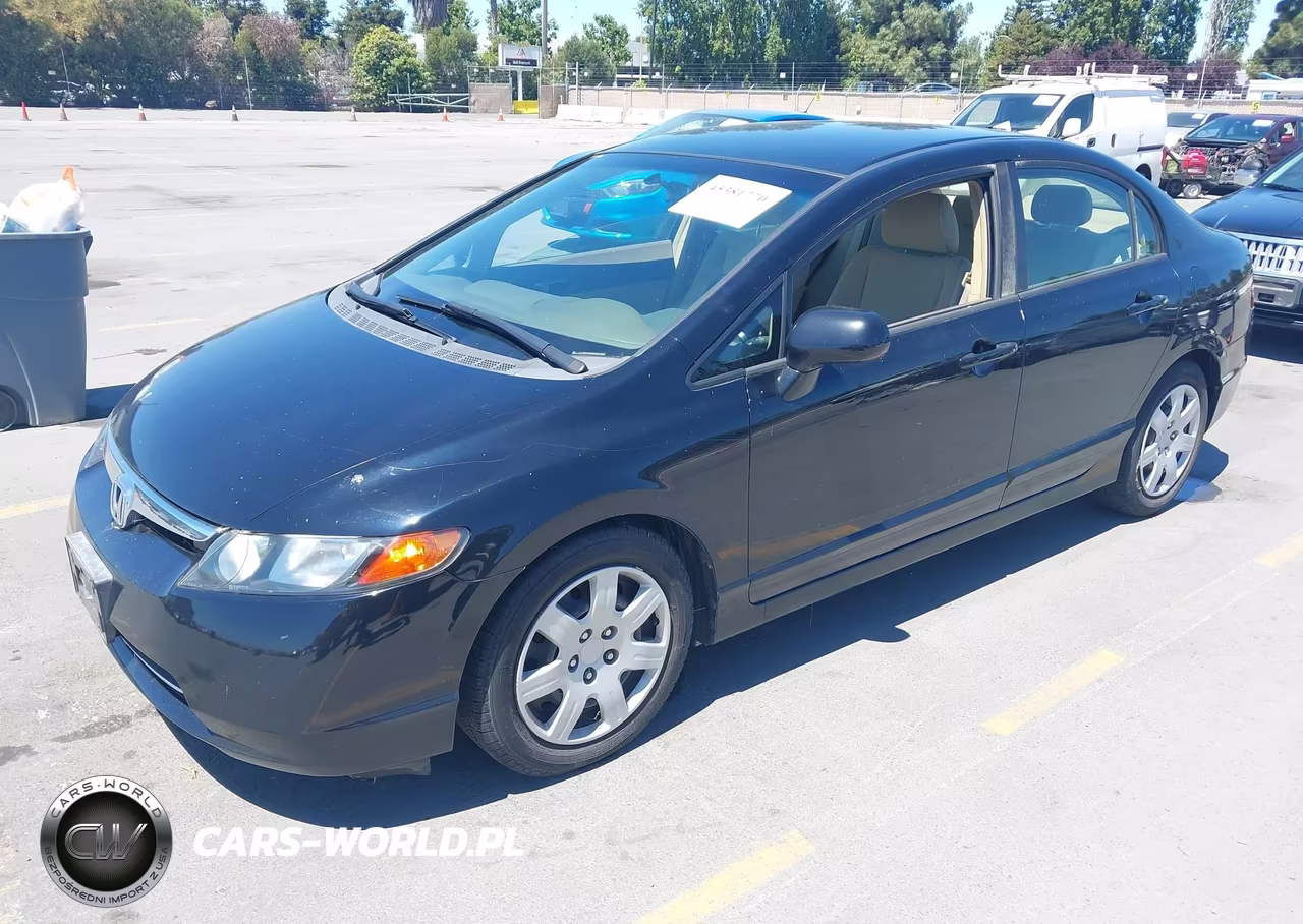 2006 Honda Civic Lx VIN:2HGFA165X6H522785 - 2