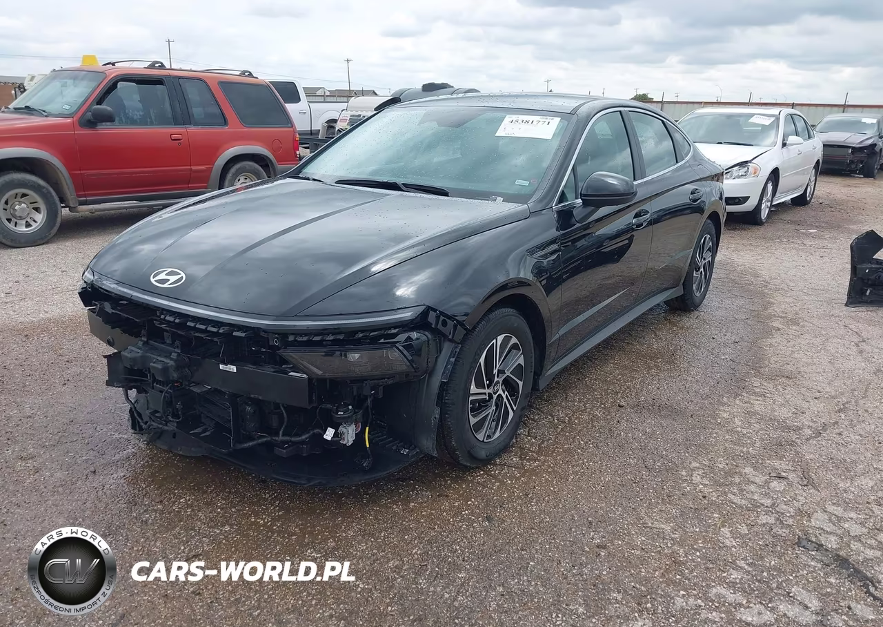 2026 Hyundai Sonata Hybrid Blue VIN:KMHL24JJ7TA152602 - 2