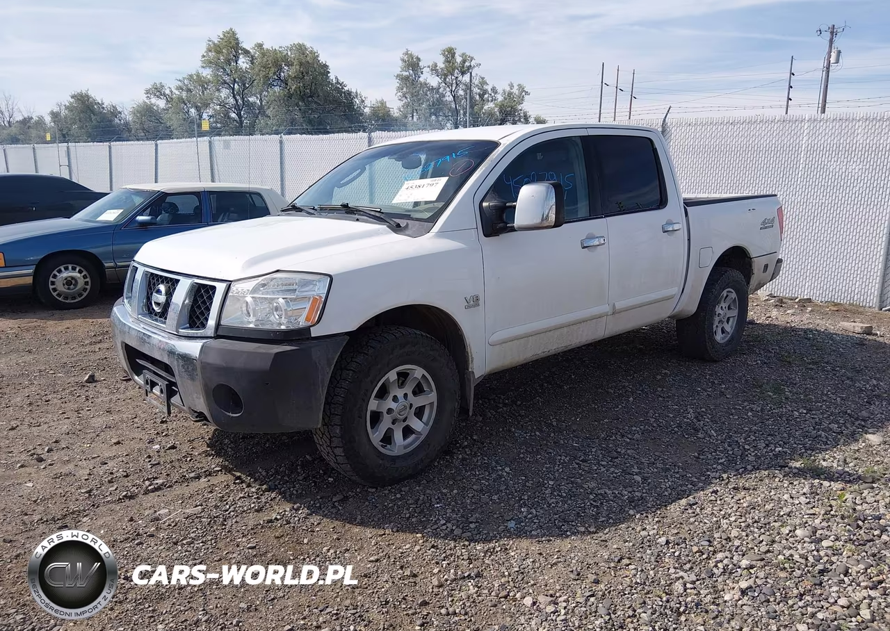 2004 Nissan Titan Se VIN:1N6AA07B04N516678 - 2