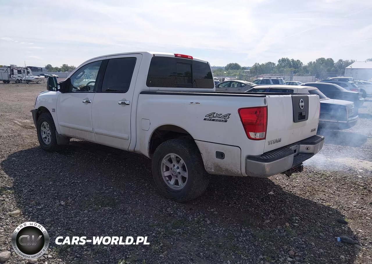 2004 Nissan Titan Se VIN:1N6AA07B04N516678 - 3
