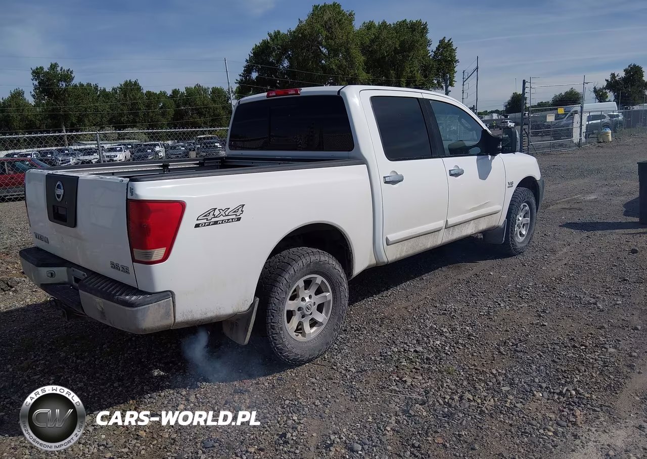 2004 Nissan Titan Se VIN:1N6AA07B04N516678 - 4