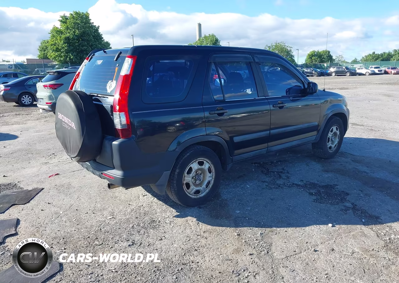 2005 Honda Cr-V Lx VIN:SHSRD78535U343696 - 4