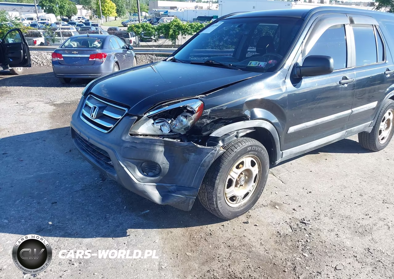 2005 Honda Cr-V Lx VIN:SHSRD78535U343696 - 6