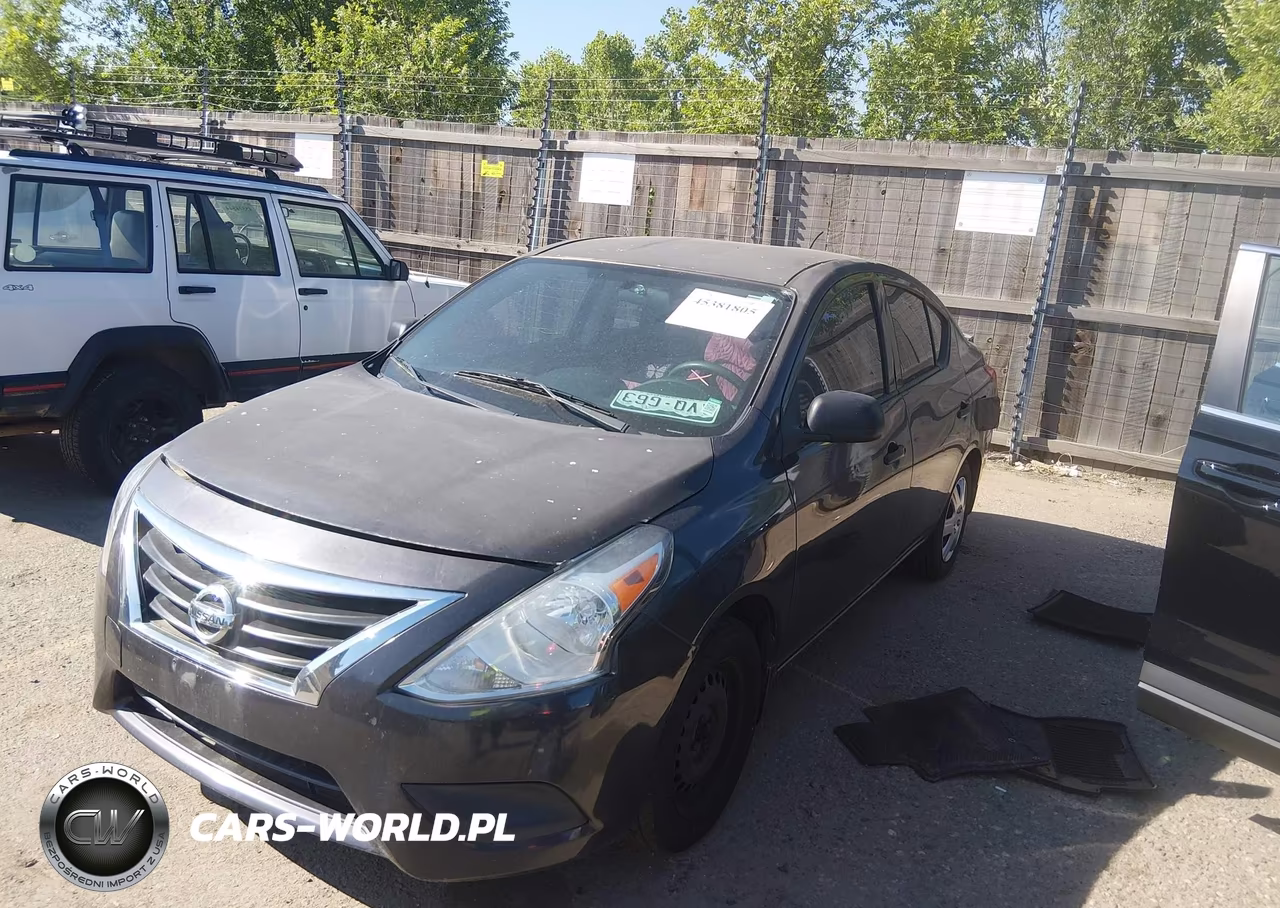 2015 Nissan Versa 1.6 S+ VIN:3N1CN7AP9FL830400 - 2