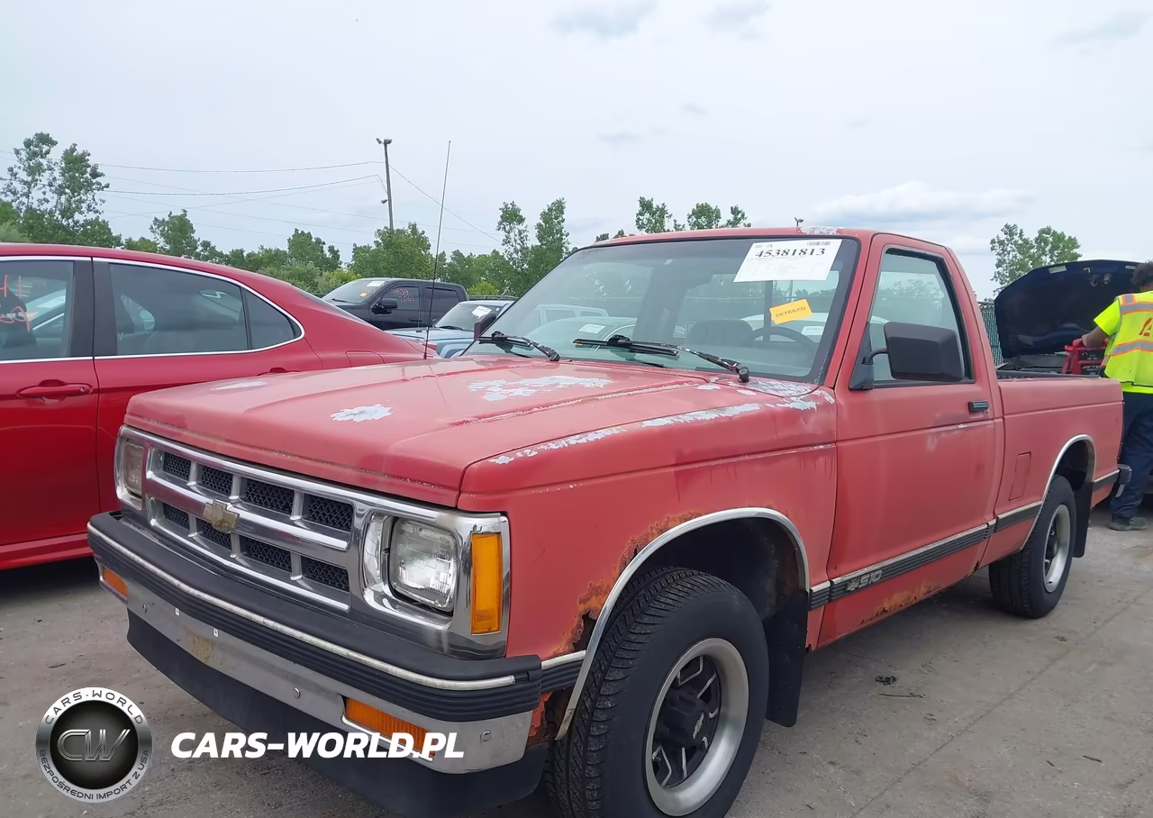 1993 Chevrolet S Truck S10 VIN:1GCCS14R6P8132021 - 2
