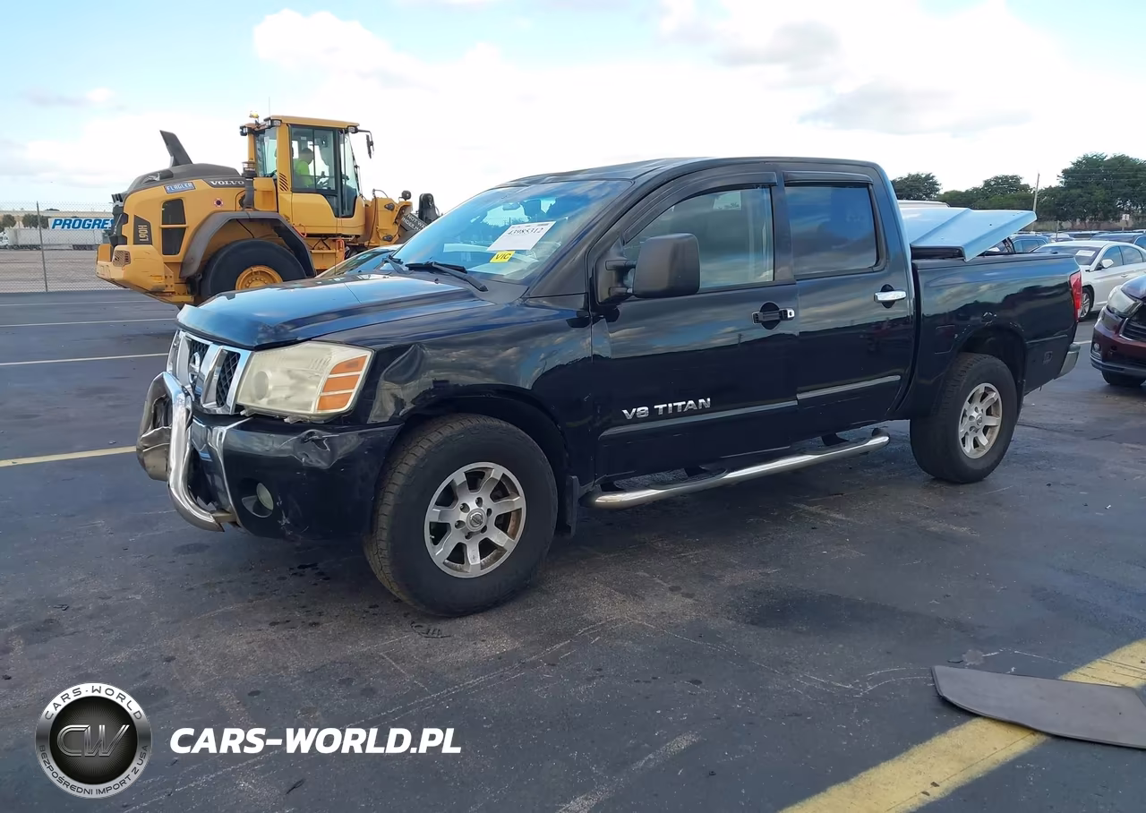 2007 Nissan Titan Se VIN:1N6AA07B07N215929 - 2