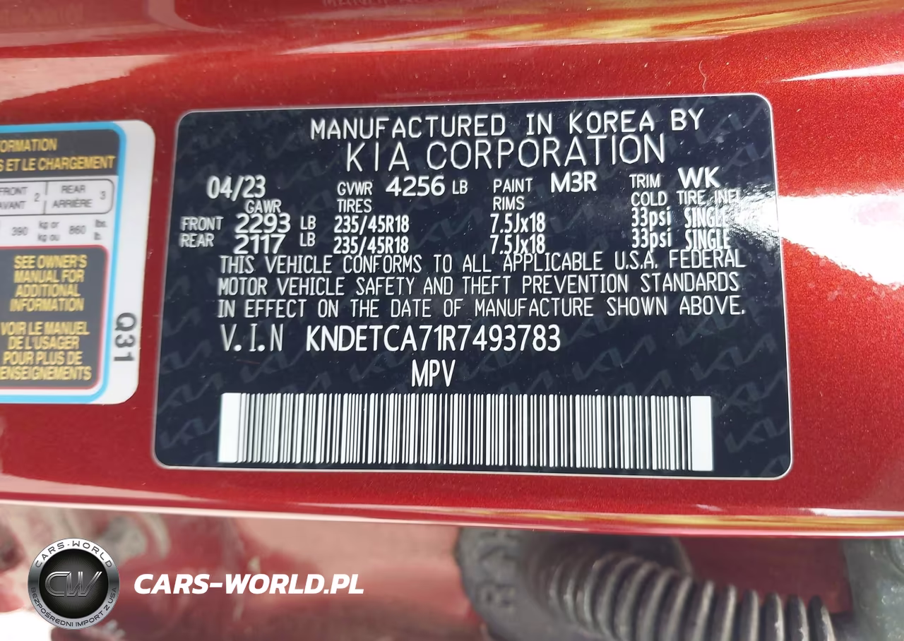 2024 Kia Seltos Sx Turbo VIN:KNDETCA71R7493783 - 9