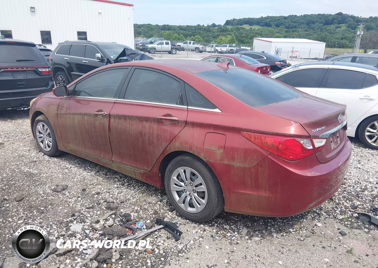 2011 Hyundai Sonata Gls VIN:5NPEB4ACXBH208439 - 3