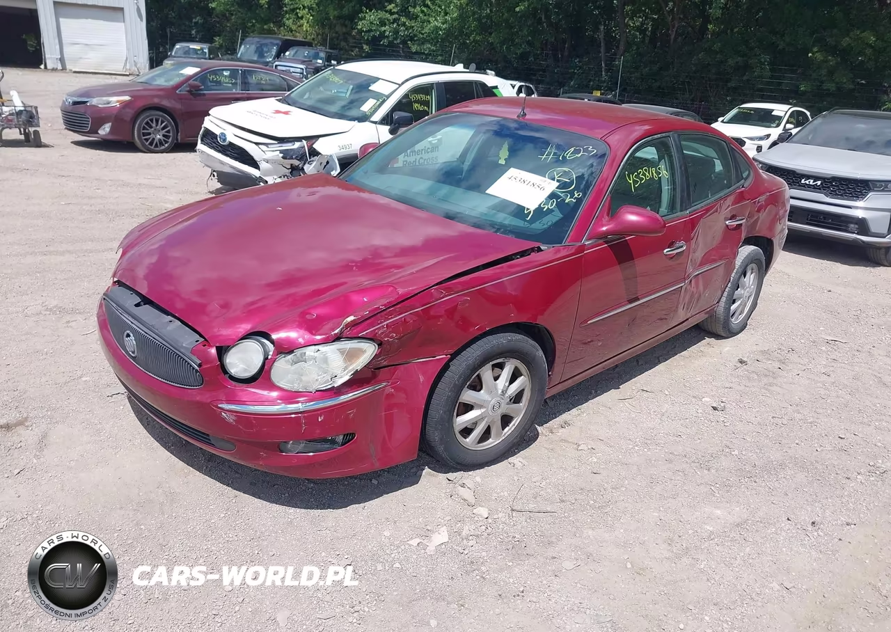 2005 Buick Lacrosse Cxl VIN:2G4WD532651195960 - 2