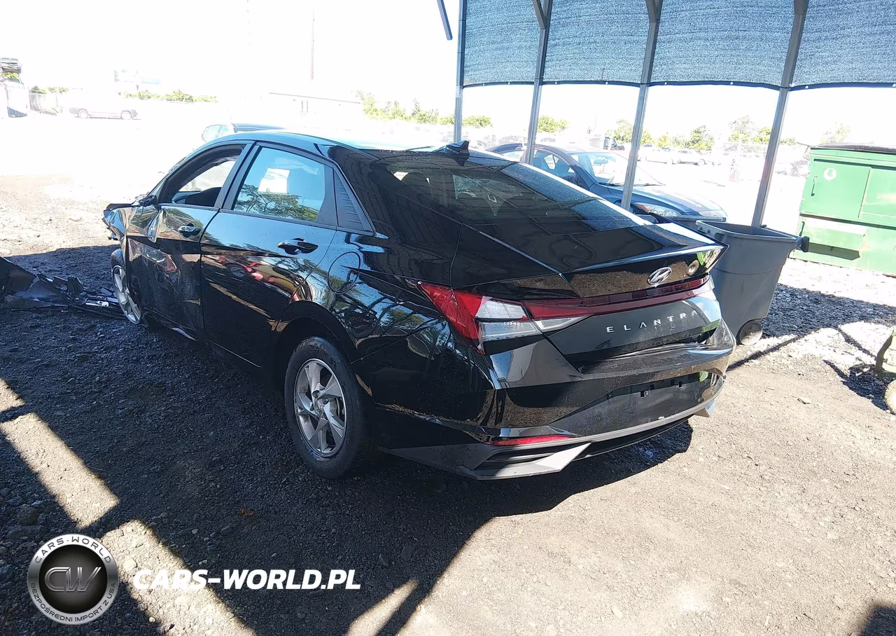 2021 Hyundai Elantra Se VIN:KMHLL4AG8MU073019 - 3