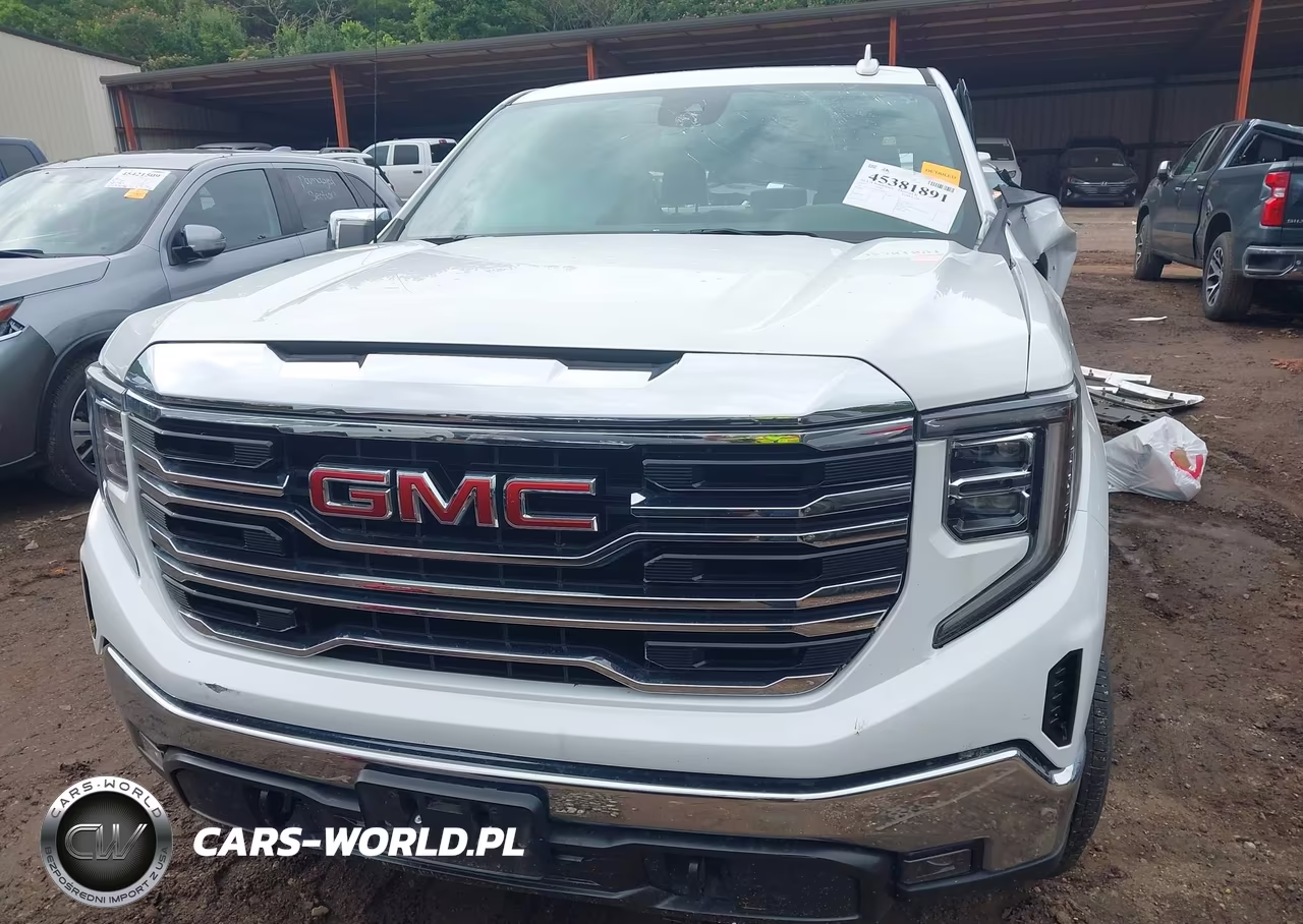 2022 GMC Sierra 1500 4Wd Short Box Slt VIN:3GTUUDED8NG608019 - 11