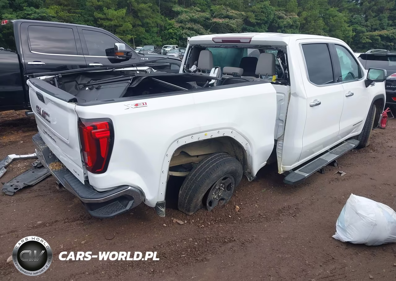 2022 GMC Sierra 1500 4Wd Short Box Slt VIN:3GTUUDED8NG608019 - 4