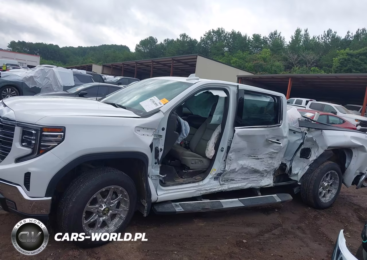2022 GMC Sierra 1500 4Wd Short Box Slt VIN:3GTUUDED8NG608019 - 6