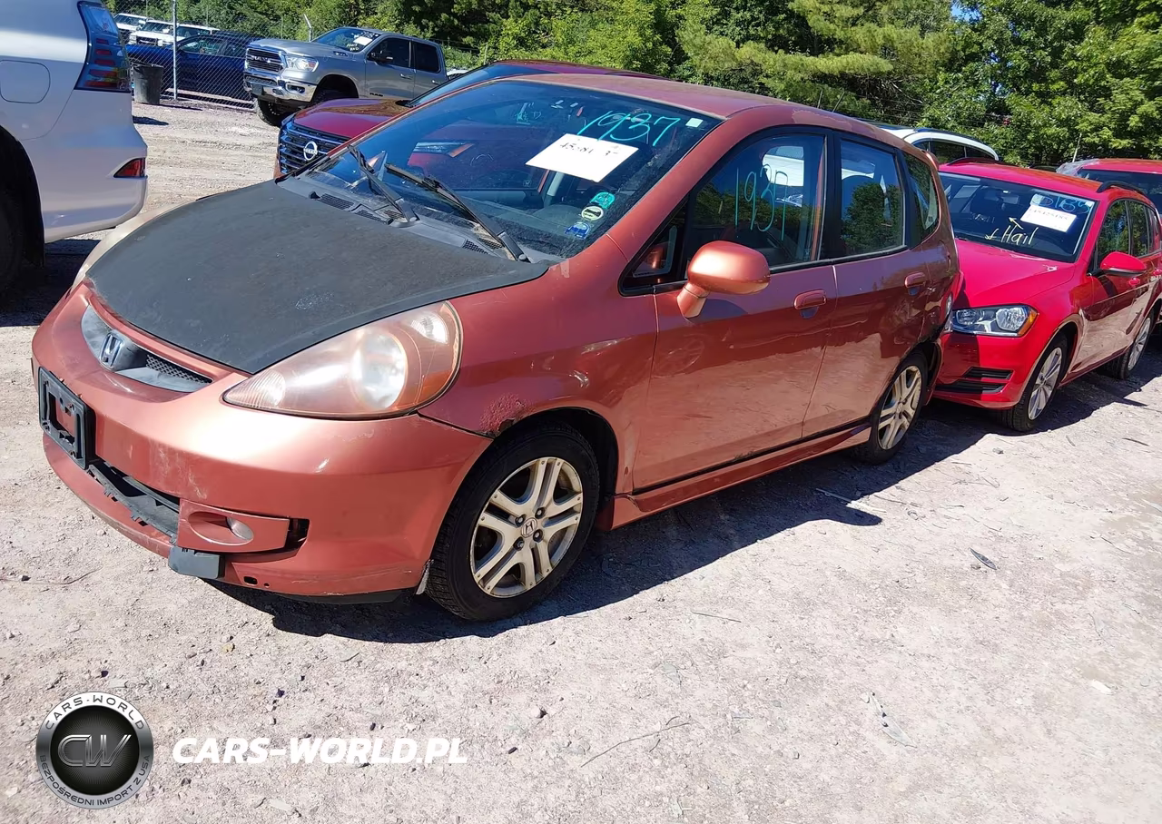 2008 Honda Fit Sport VIN:JHMGD37638S027528 - 2