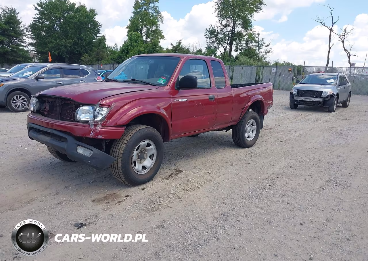 2001 Toyota Tacoma VIN:5TEWM72N81Z820408 - 2