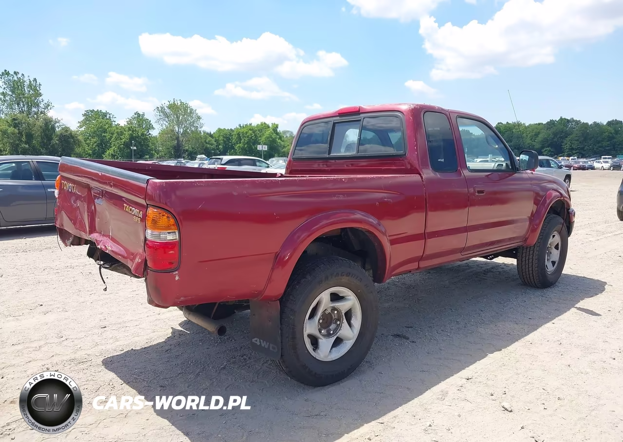 2001 Toyota Tacoma VIN:5TEWM72N81Z820408 - 4