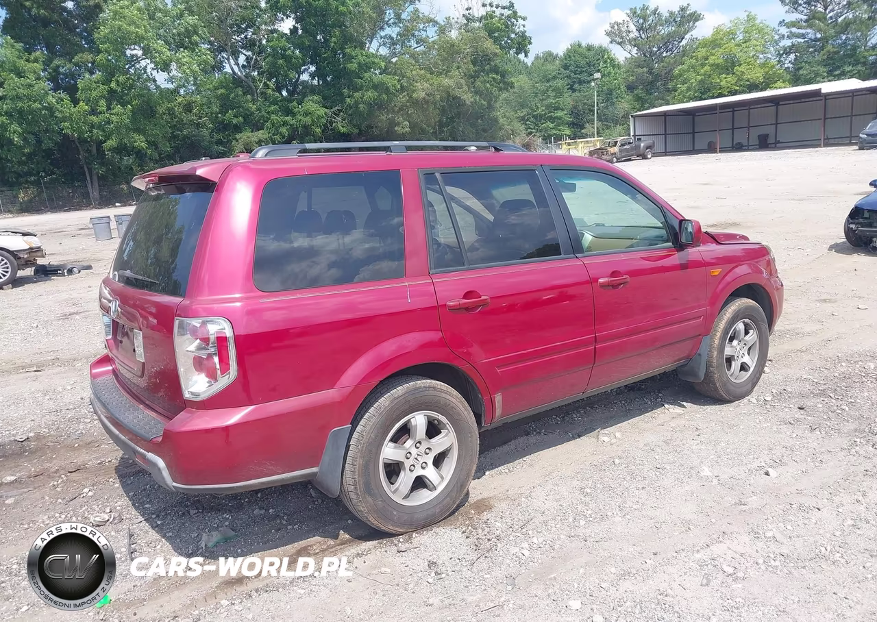 2006 Honda Pilot Ex-L VIN:5FNYF28526B022959 - 4