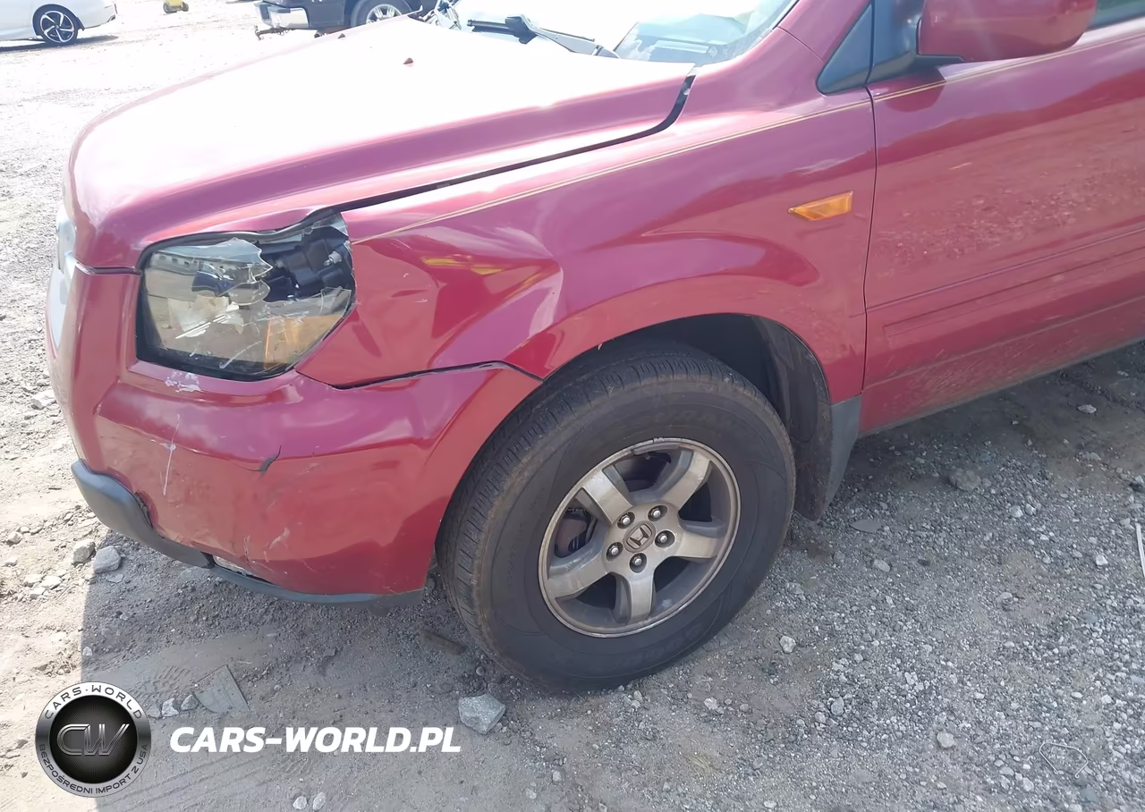2006 Honda Pilot Ex-L VIN:5FNYF28526B022959 - 6