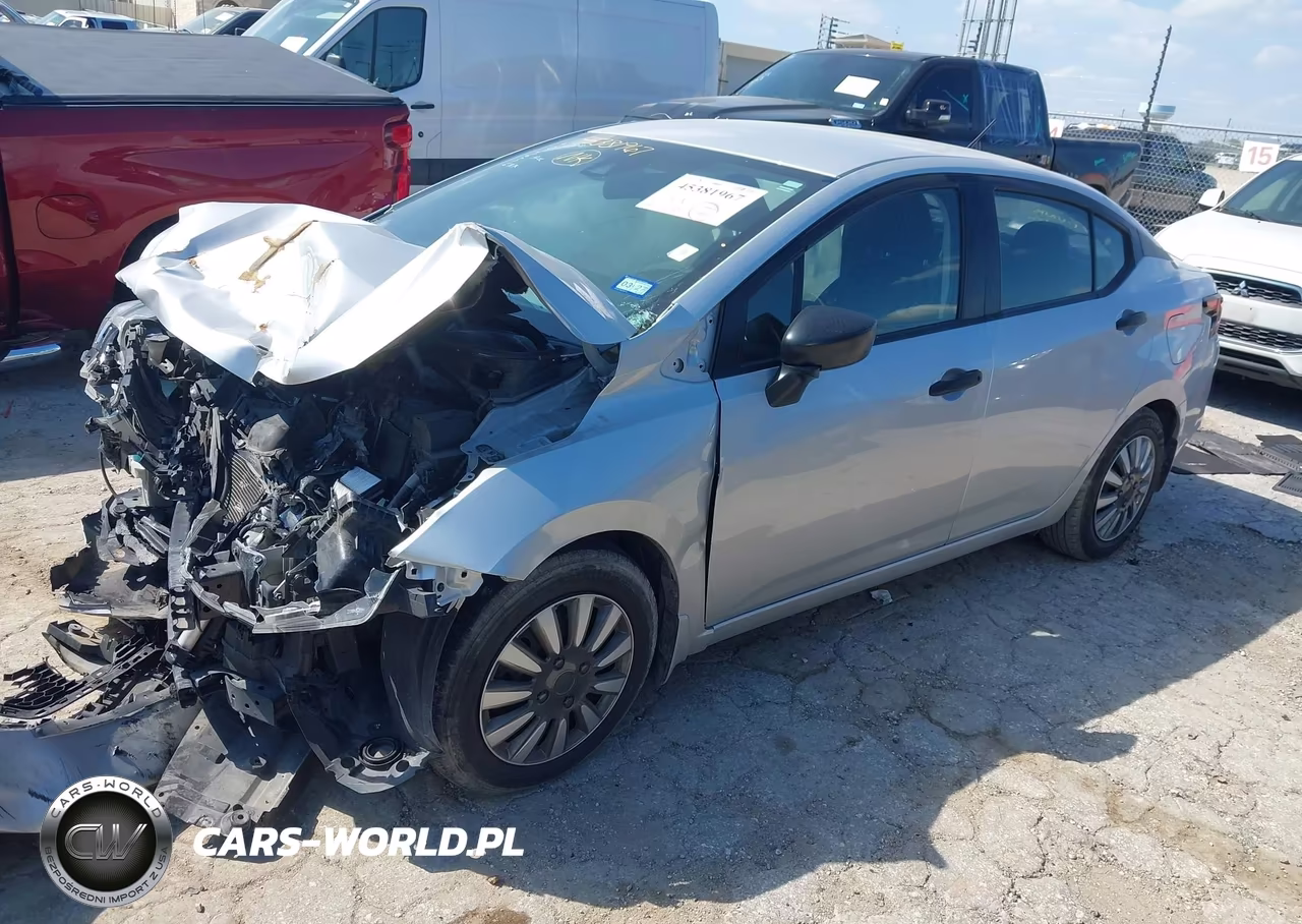 2021 Nissan Versa S Xtronic Cvt VIN:3N1CN8DV8ML856483 - 2