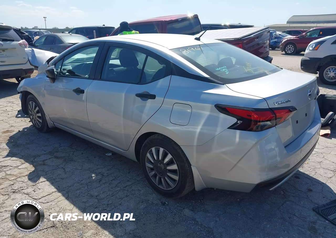 2021 Nissan Versa S Xtronic Cvt VIN:3N1CN8DV8ML856483 - 3