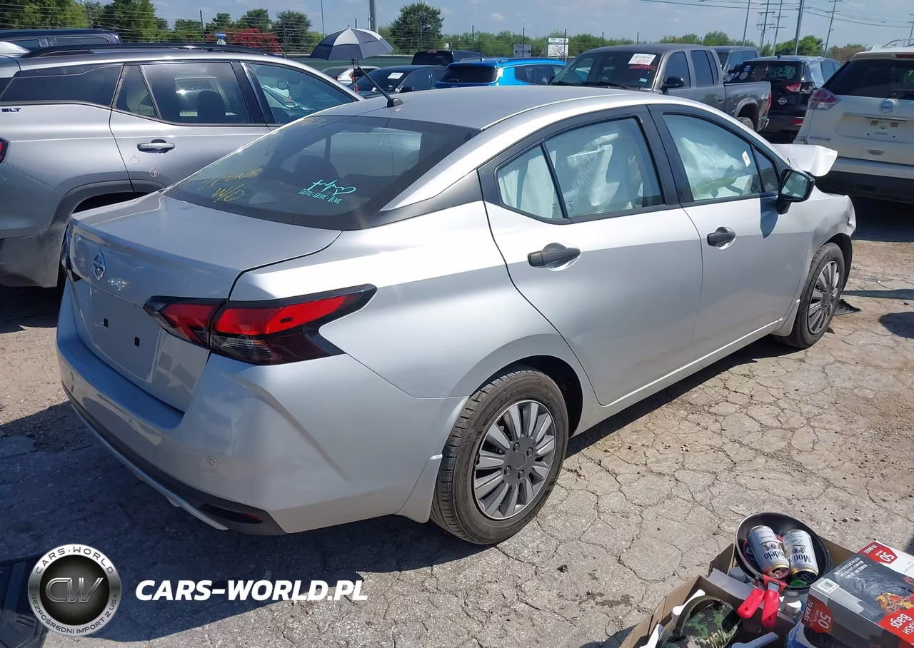2021 Nissan Versa S Xtronic Cvt VIN:3N1CN8DV8ML856483 - 4