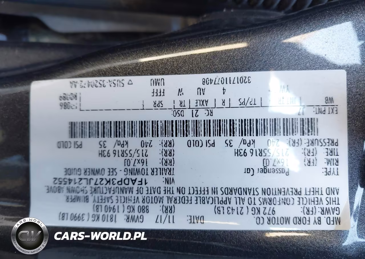 2018 Ford Focus Se VIN:1FADP3K27JL214552 - 9