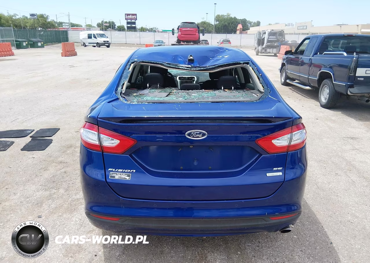2016 Ford Fusion Se VIN:3FA6P0HD2GR165707 - 16