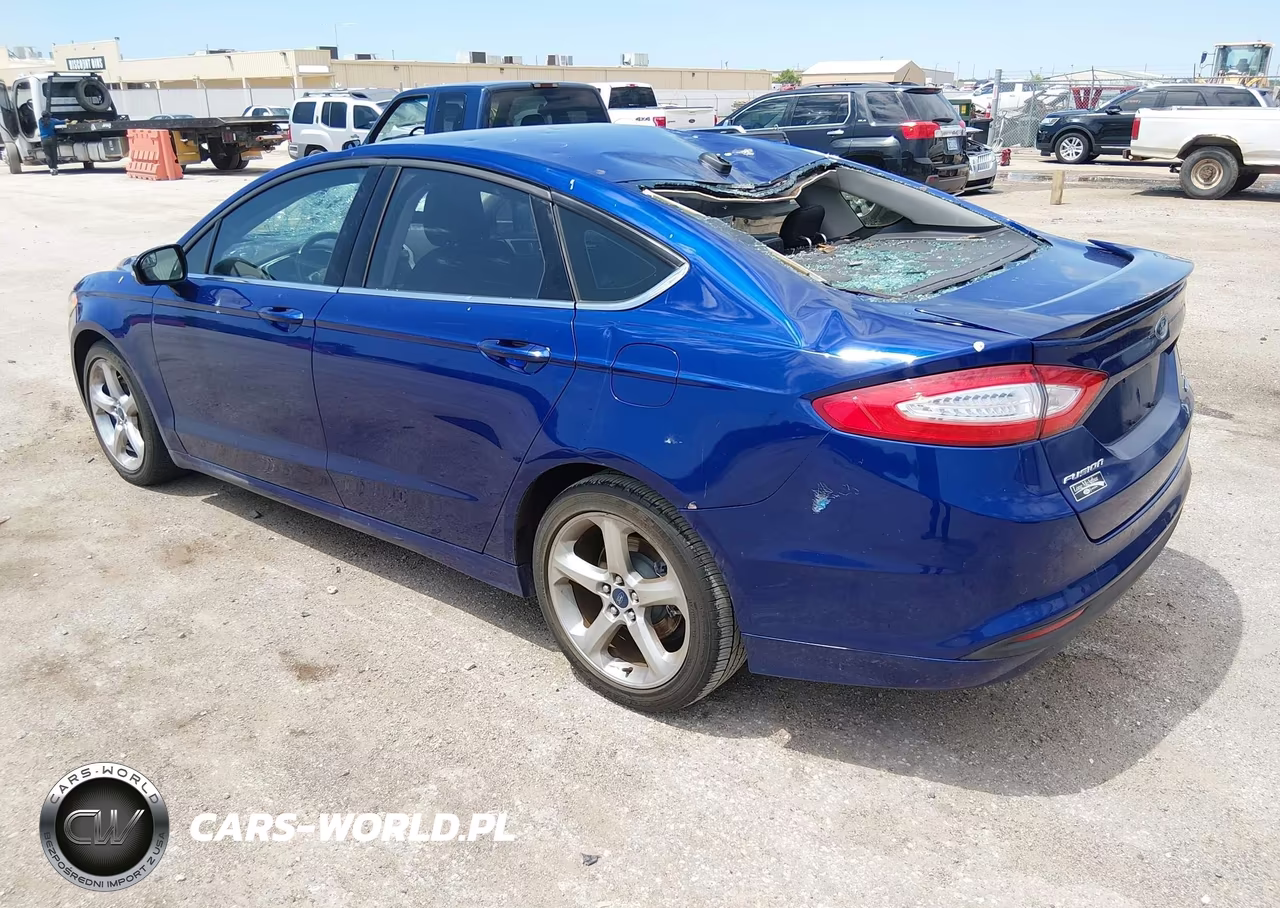 2016 Ford Fusion Se VIN:3FA6P0HD2GR165707 - 3