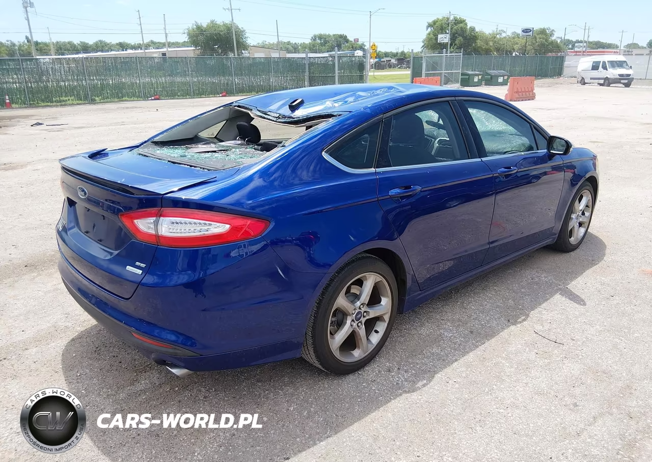 2016 Ford Fusion Se VIN:3FA6P0HD2GR165707 - 4