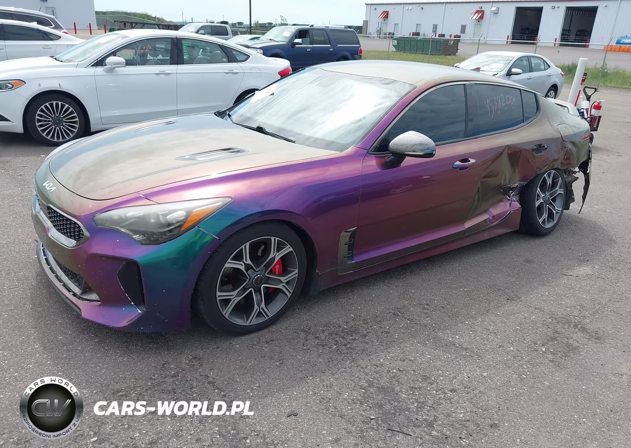 2018 Kia Stinger Gt VIN:KNAE35LC3J6030802 - 2