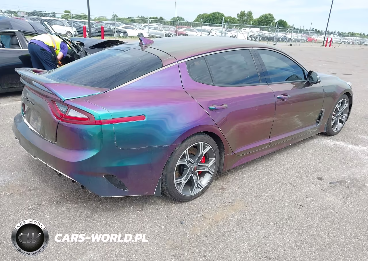 2018 Kia Stinger Gt VIN:KNAE35LC3J6030802 - 4