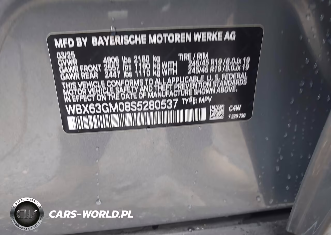 2025 BMW X2 xDrive28I VIN:WBX63GM08S5280537 - 9