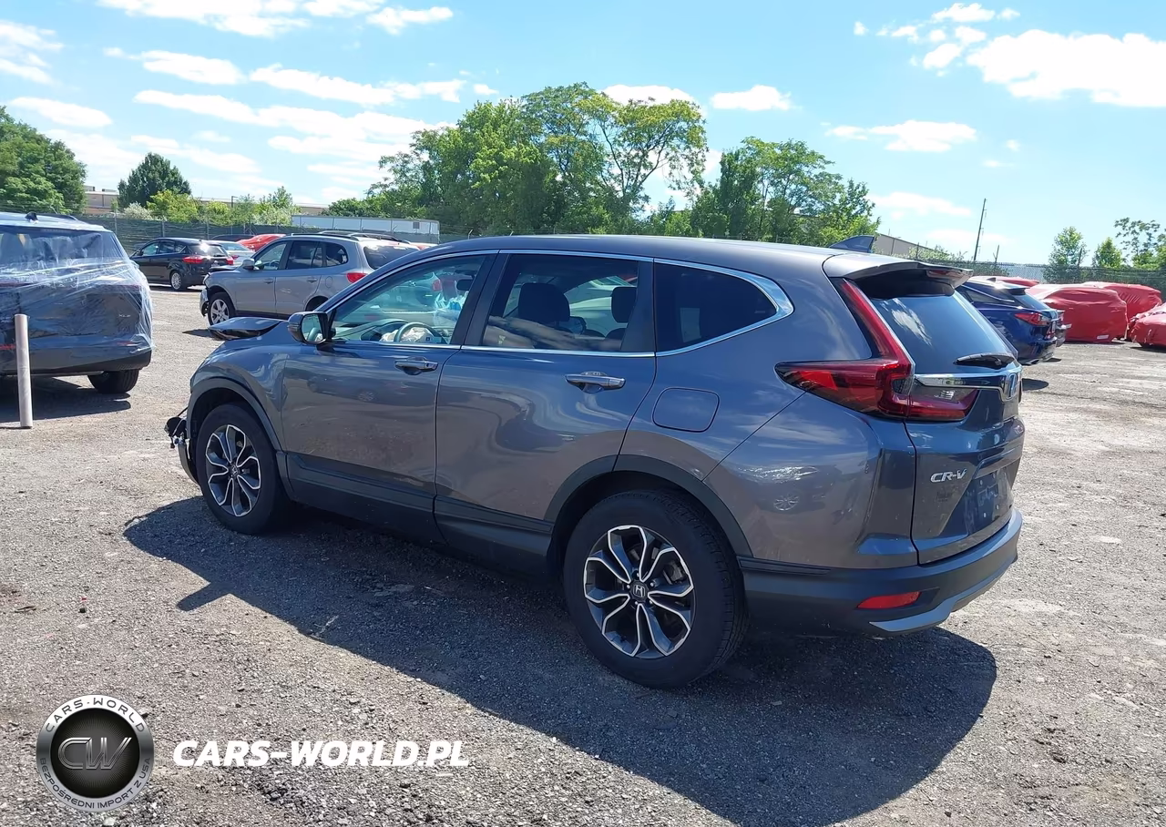 2021 Honda Cr-V Awd Ex VIN:2HKRW2H55MH623091 - 3