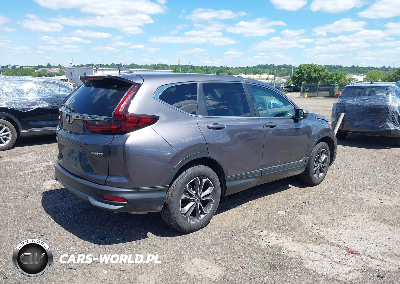 2021 Honda Cr-V Awd Ex VIN:2HKRW2H55MH623091 - 4