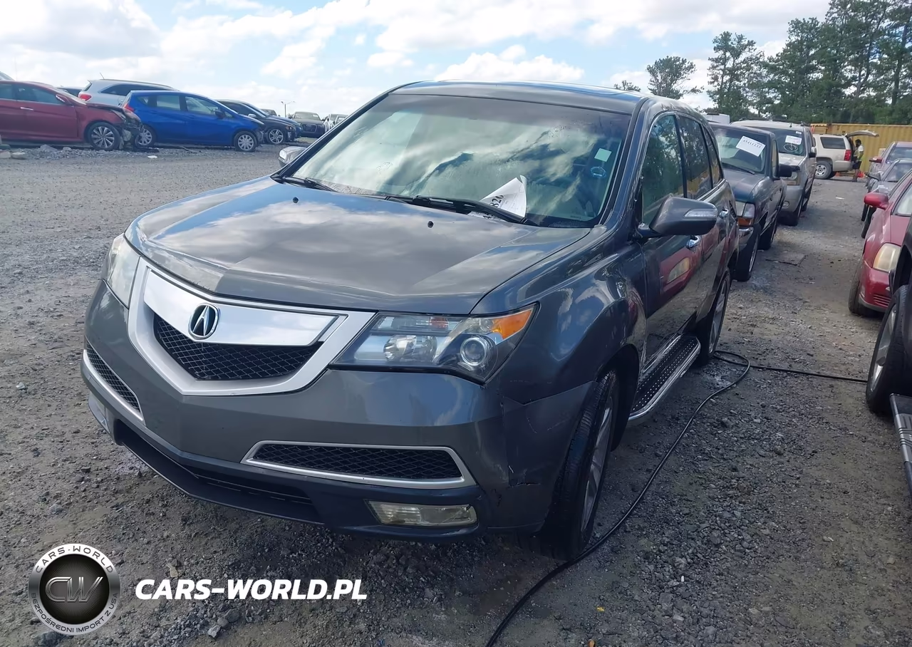 2012 Acura Mdx Technology Package VIN:2HNYD2H33CH544018 - 2
