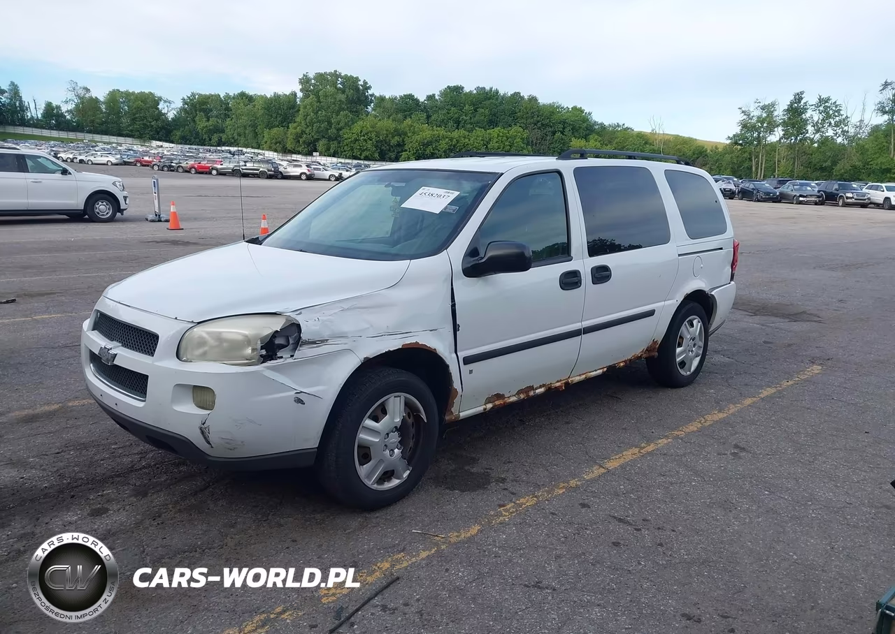 2008 Chevrolet Uplander Ls VIN:1GNDV23W88D187255 - 2