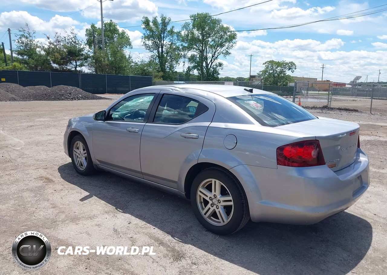 2013 Dodge Avenger Sxt VIN:1C3CDZCB7DN552384 - 3