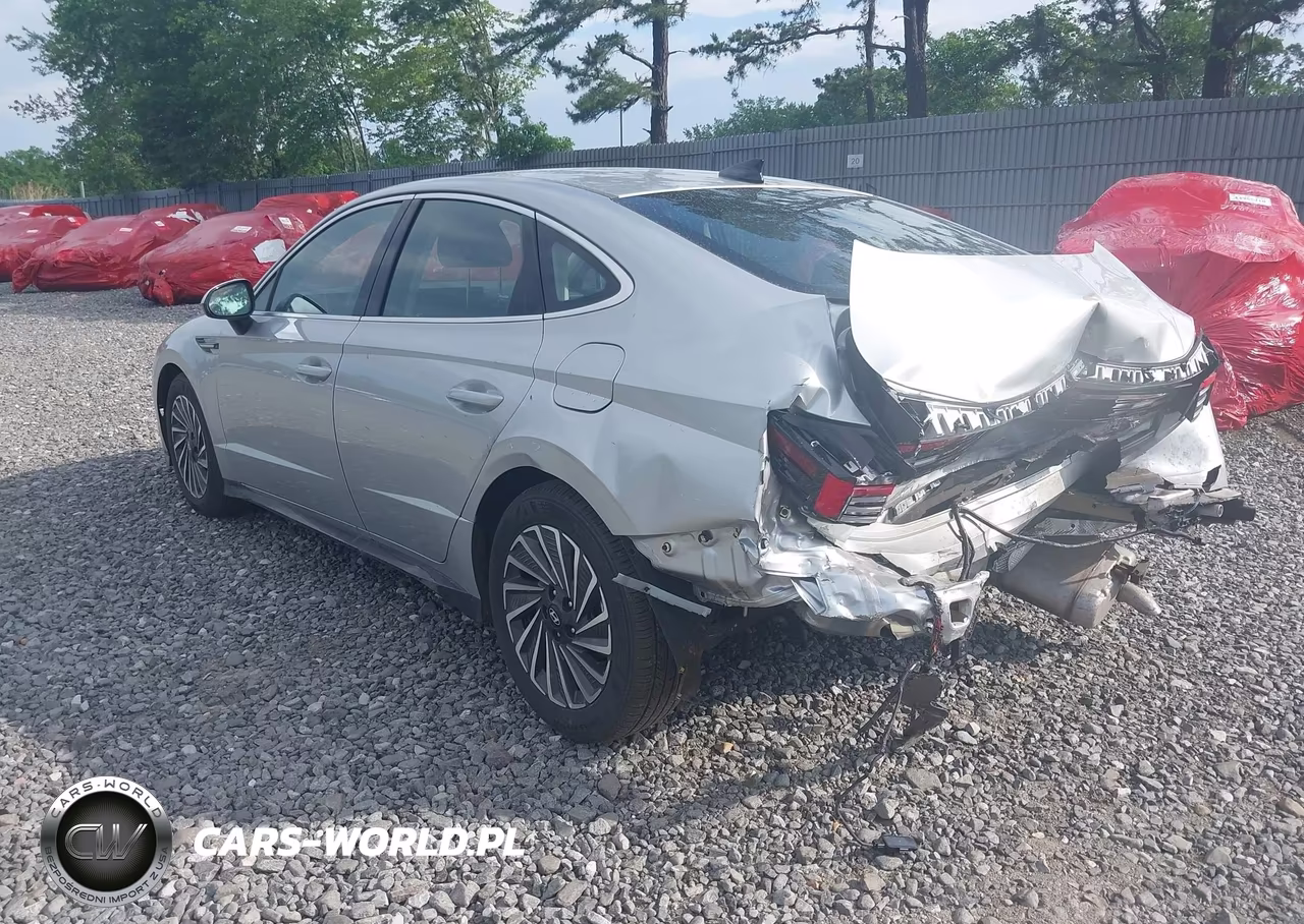 2025 Hyundai Sonata Hybrid Sel VIN:KMHL34JJ7SA133379 - 3